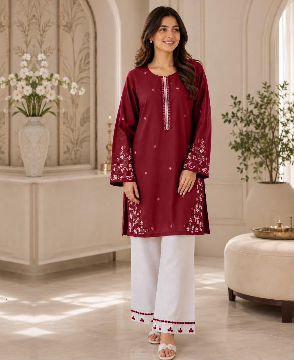 2 Piece Fershi Shalwar Suit | Winter Cotton