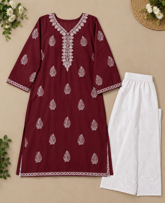 2 Piece Fershi Shalwar Suit | Winter Cotton