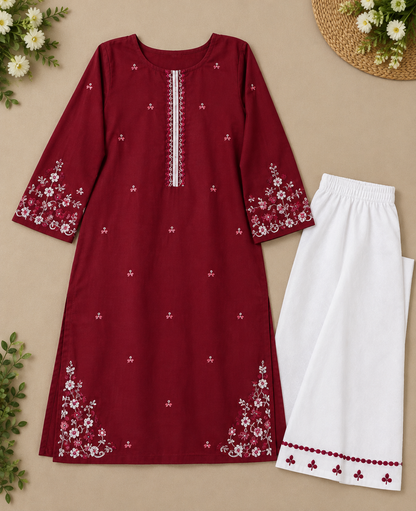 2 Piece Fershi Shalwar Suit | Winter Cotton