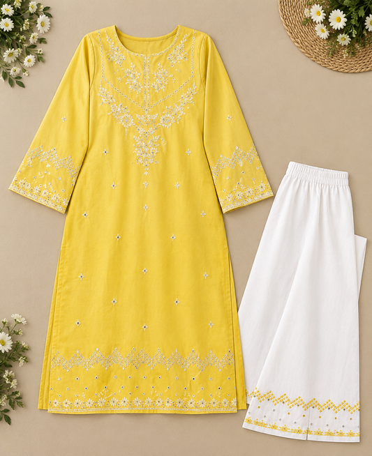 2 Piece Fershi Shalwar Suit | Winter Cotton