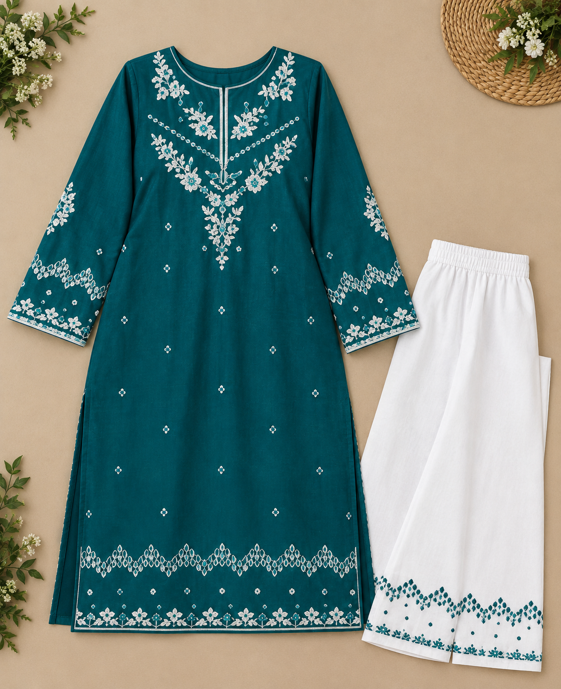 2 Piece Fershi Shalwar Suit | Winter Cotton