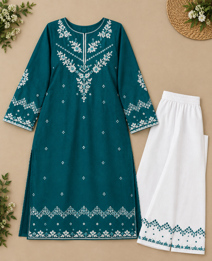 2 Piece Fershi Shalwar Suit | Winter Cotton