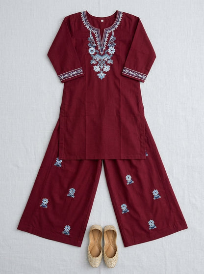 Kids 2-Piece with Fershi Shalwar – Embroidered Winter Collection