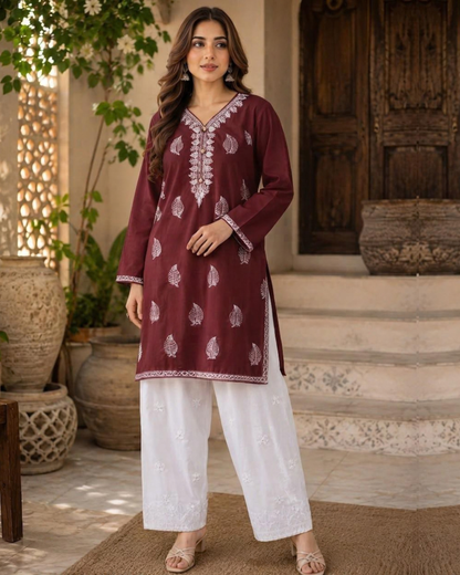 2 Piece Fershi Shalwar Suit | Winter Cotton