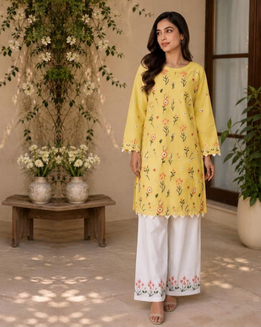 2 Piece Fershi Shalwar Suit | Winter Cotton